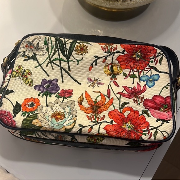 COPY - Gucci Flora Small Printed Shoulder Bag - Picture 3 of 15